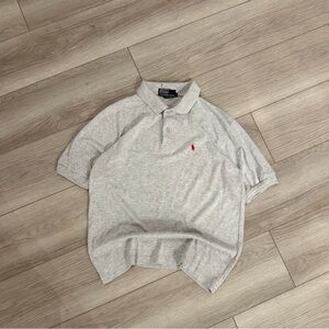 Polo by Ralph Lauren Light Gray Men's Polo Shirt